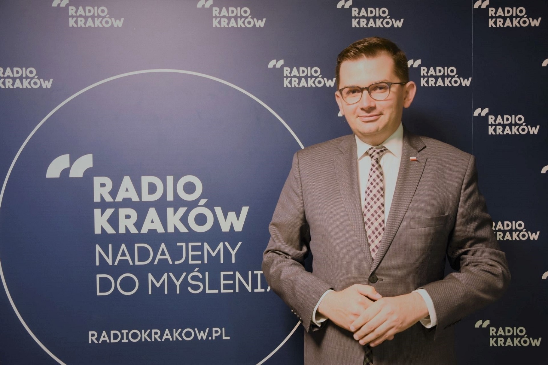 Wojewoda małopolski Łukasz Kmita w Radiu Kraków