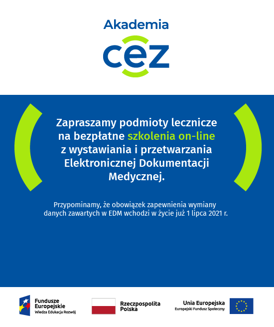 Bezpłatne szkolenia z Elektronicznej Dokumentacji Medycznej dla Szpitali, POZ-ów oraz AOS-ów